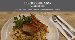 Desktop Screenshot of brewers-arms.co.uk